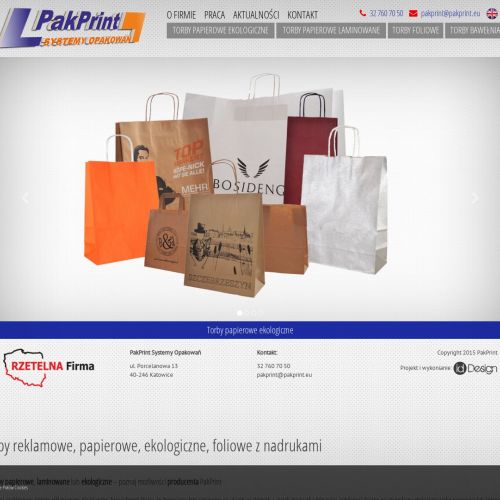Łódź - torby papierowe reklamowe