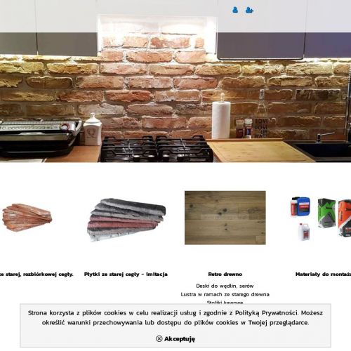 Warszawa - cegła dekoracyjna