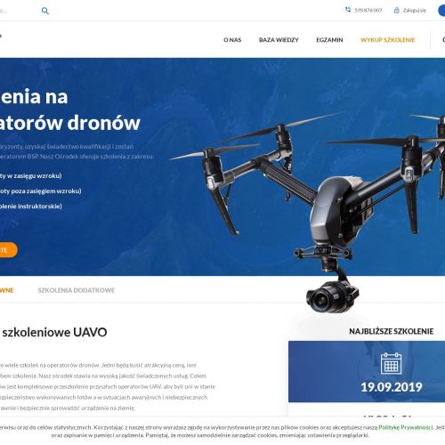 Kurs pilotażu drona - Rzeszów