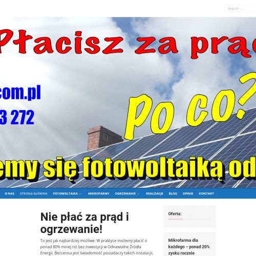 Instalacja fotowoltaiczna śląskie