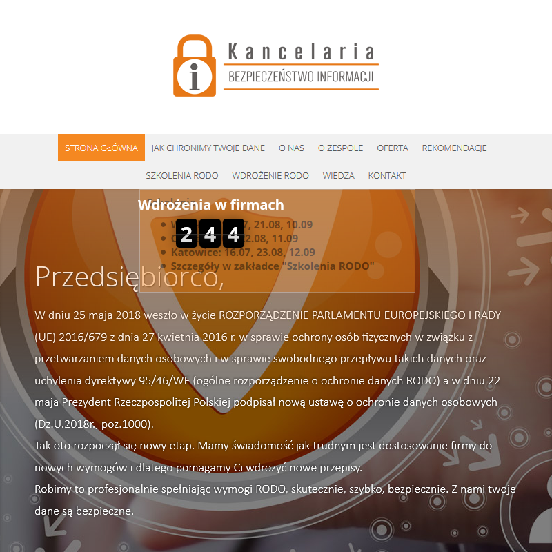 Katowice - iod ochrona danych