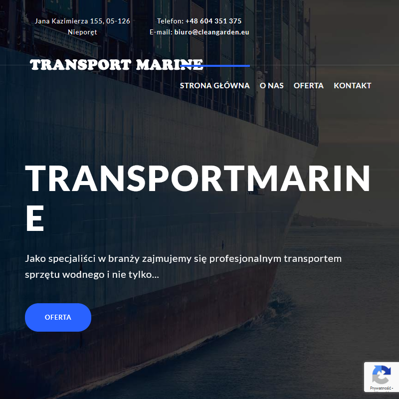 Transportowanie jachtów na mazury w Warszawie