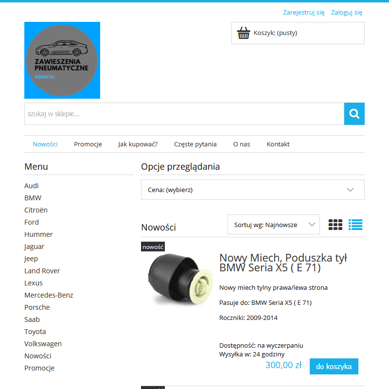 Miech poduszka volkswagen